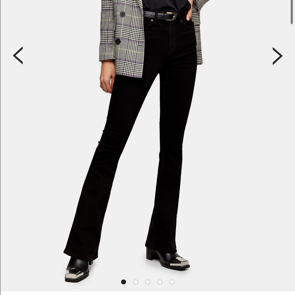 Top shop Moto Jamie Flare Jeans